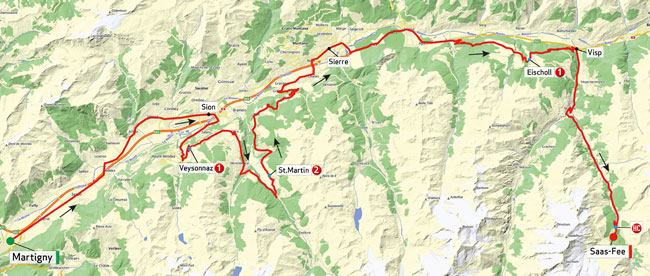 Stage 9 map